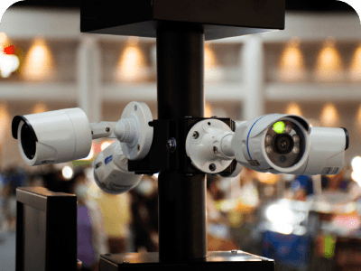 Security Cameras service planning for business technology